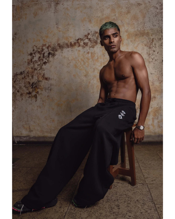 Unisex Monkey Pants Black