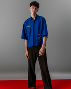 BLUE ARTY SHIRT