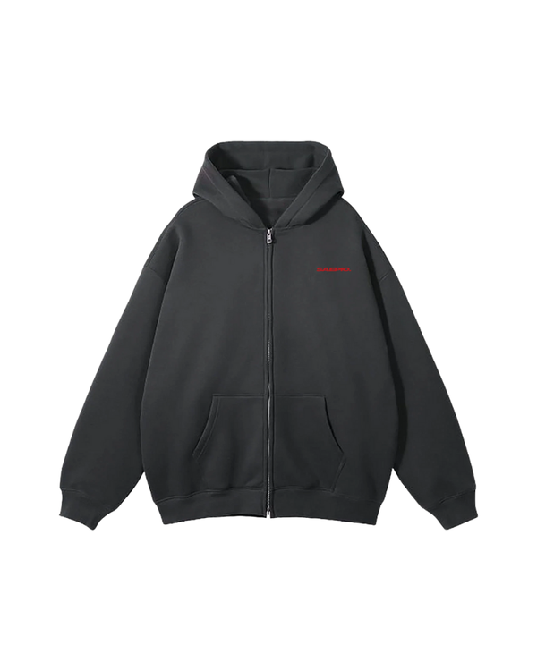 UNSPOKEN ZIPPER GREY