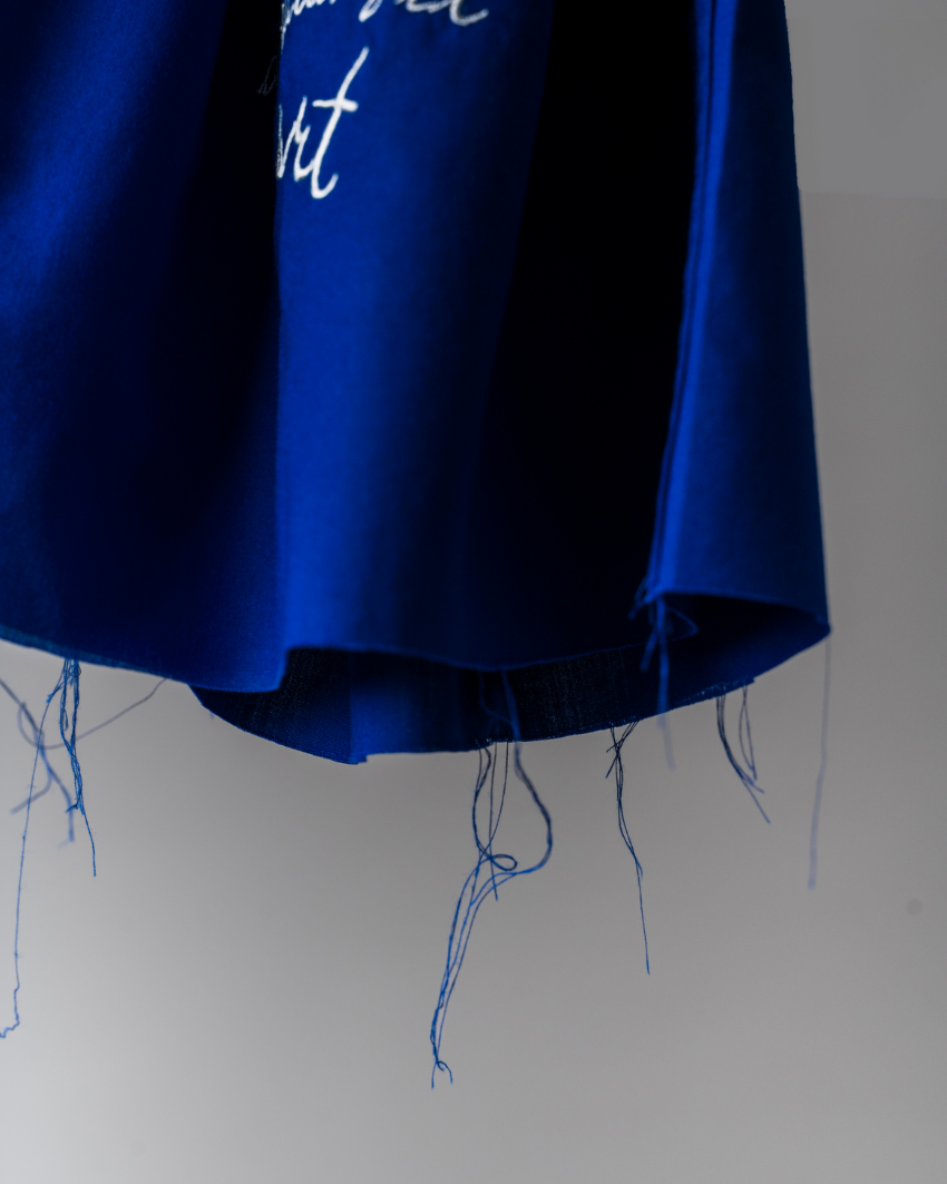 BLUE ARTY SHIRT