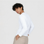 Core White Henley