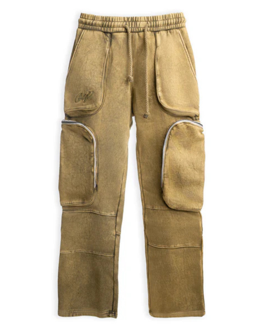 ACID WASHED SWEATPANTS