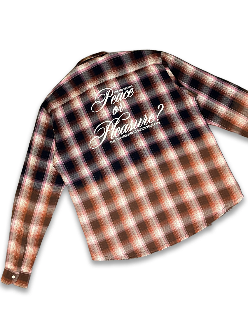 Peace or pleasure shirt