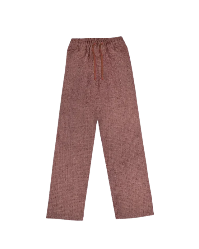 BROWN TWEED PANTS