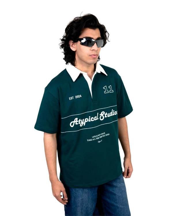EMERALD HUSTLE POLO
