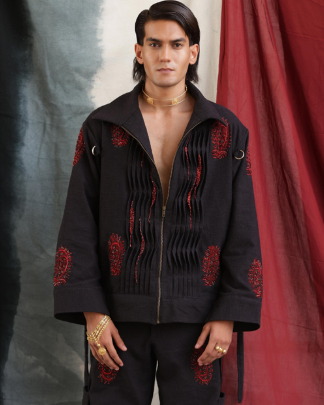 KALIDAS HAND EMBROIDERED - JACKET