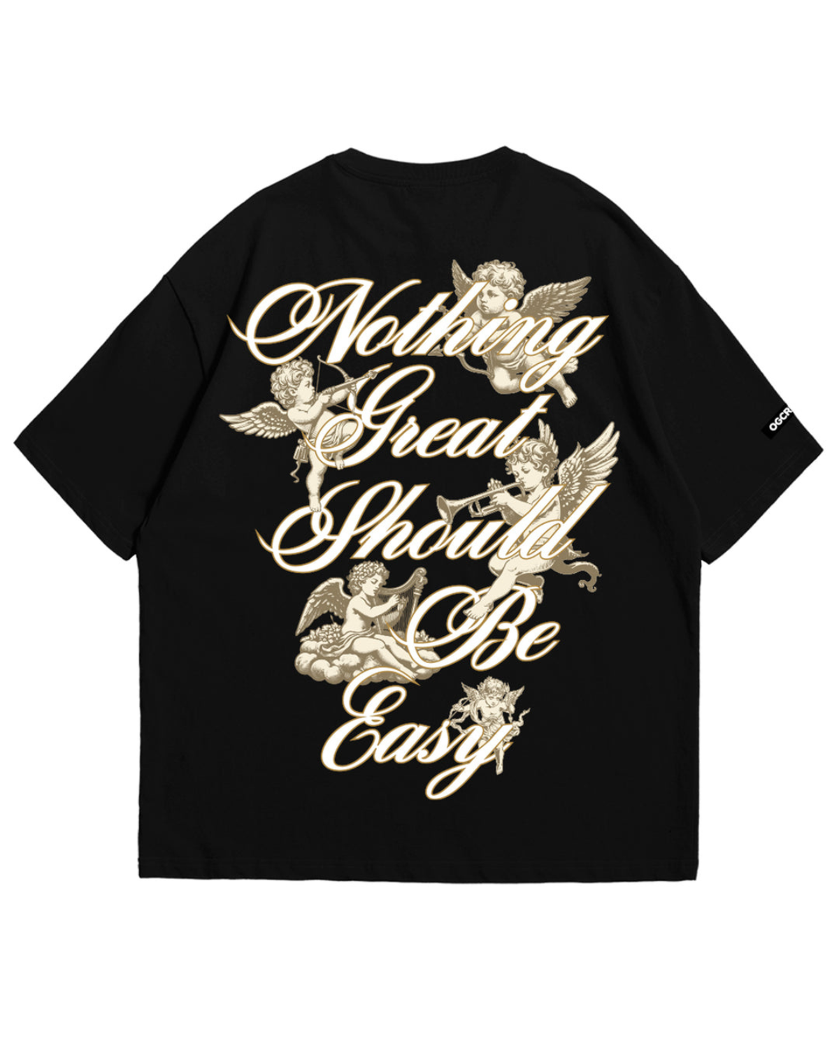 BLACK CHERUBS T-SHIRT