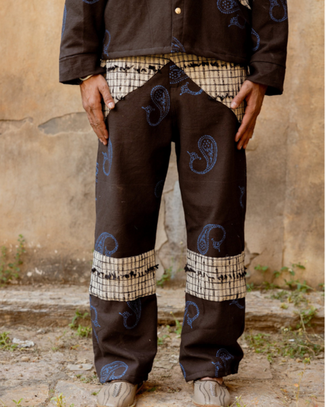 DENIM FUSION HANDWOVEN - PANTS