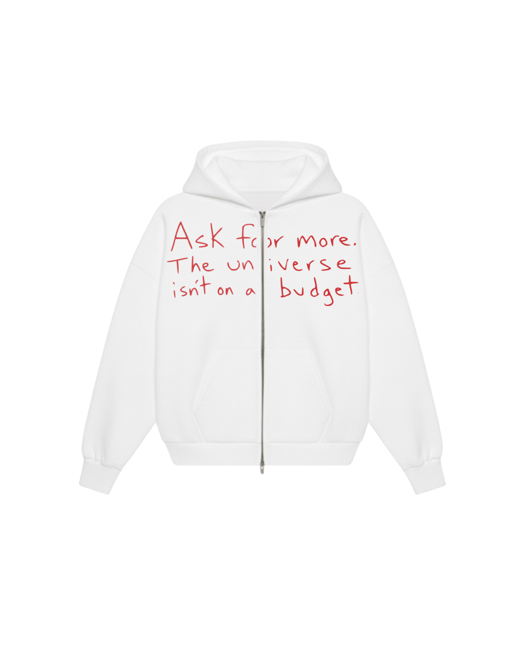 GOD'S CHILD ZIPPED HOODIE IN LILY [UNISEX]