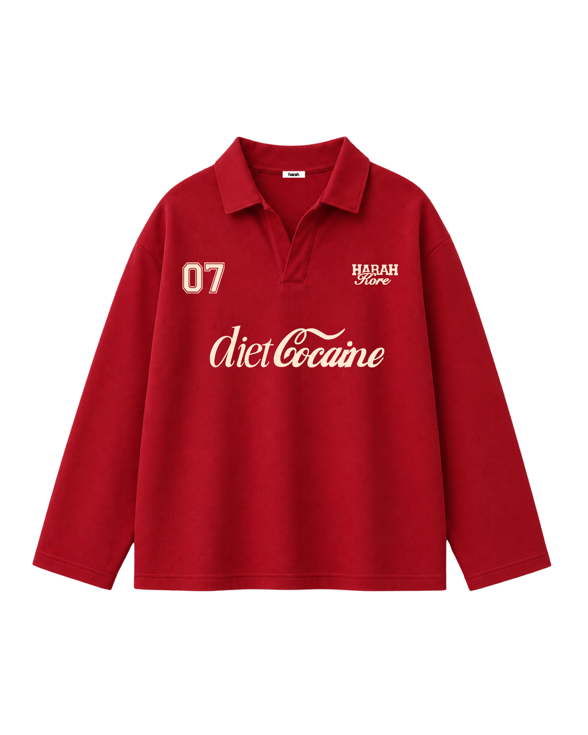 Harah Diet Coke Polo Red