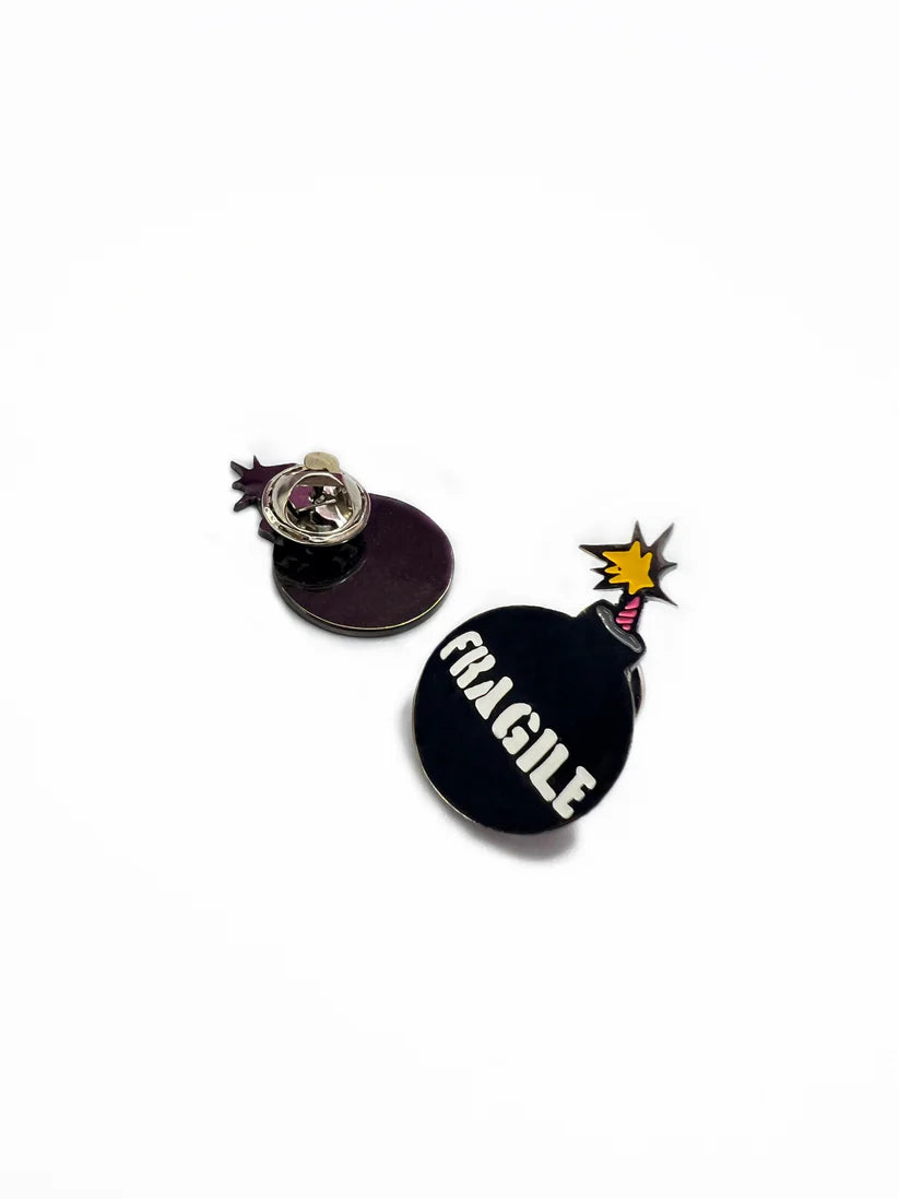 Fragile Bomb - Brooch Enamel Pin