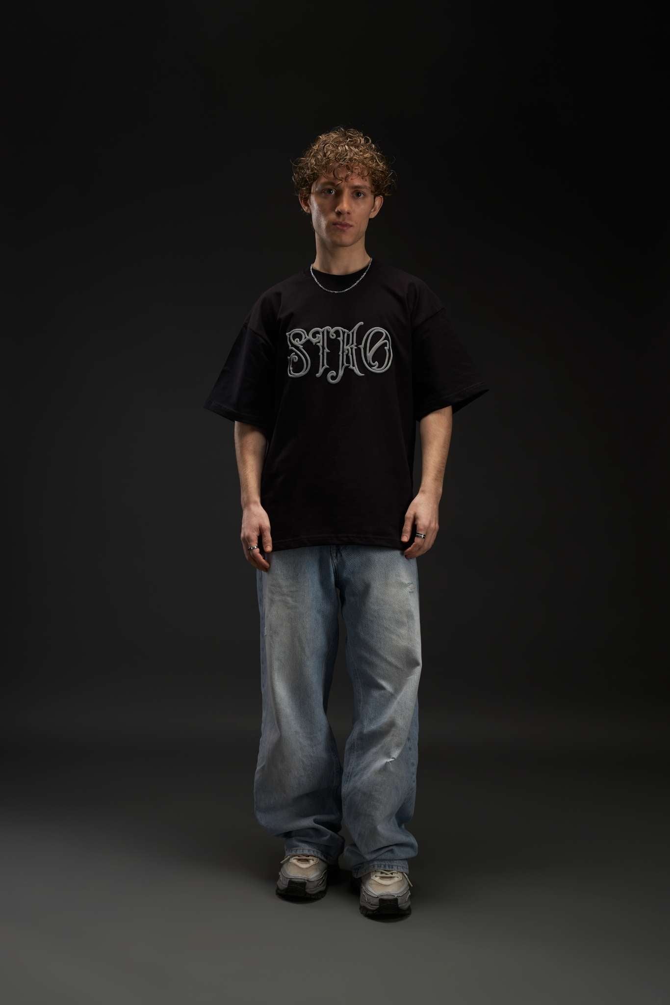 444 BLACK TEE
