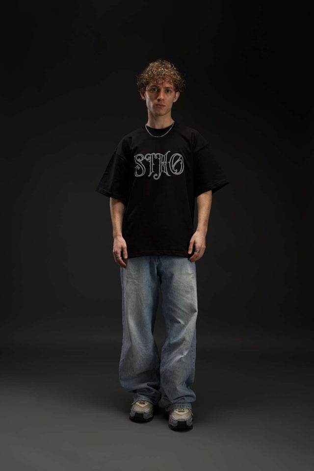 444 BLACK TEE