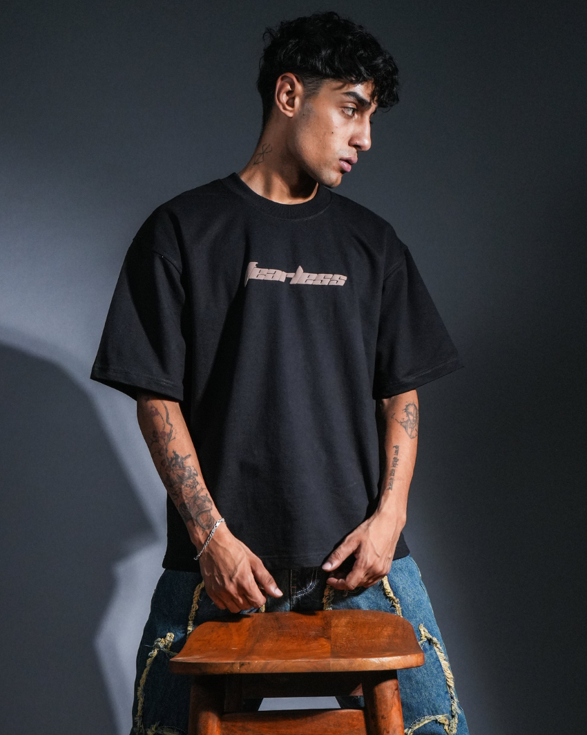 Fearless Tiger Oversized T Shirt