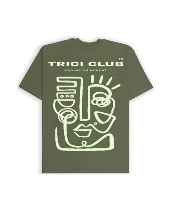 INSPBYJAY T-SHIRT IN MOSSGREEN [UNISEX]