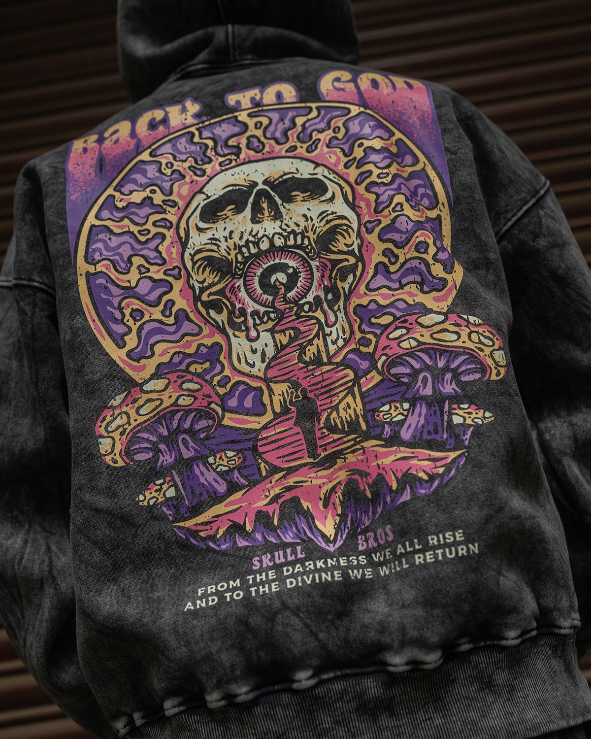 Back To God X Steel Burn Hoodie