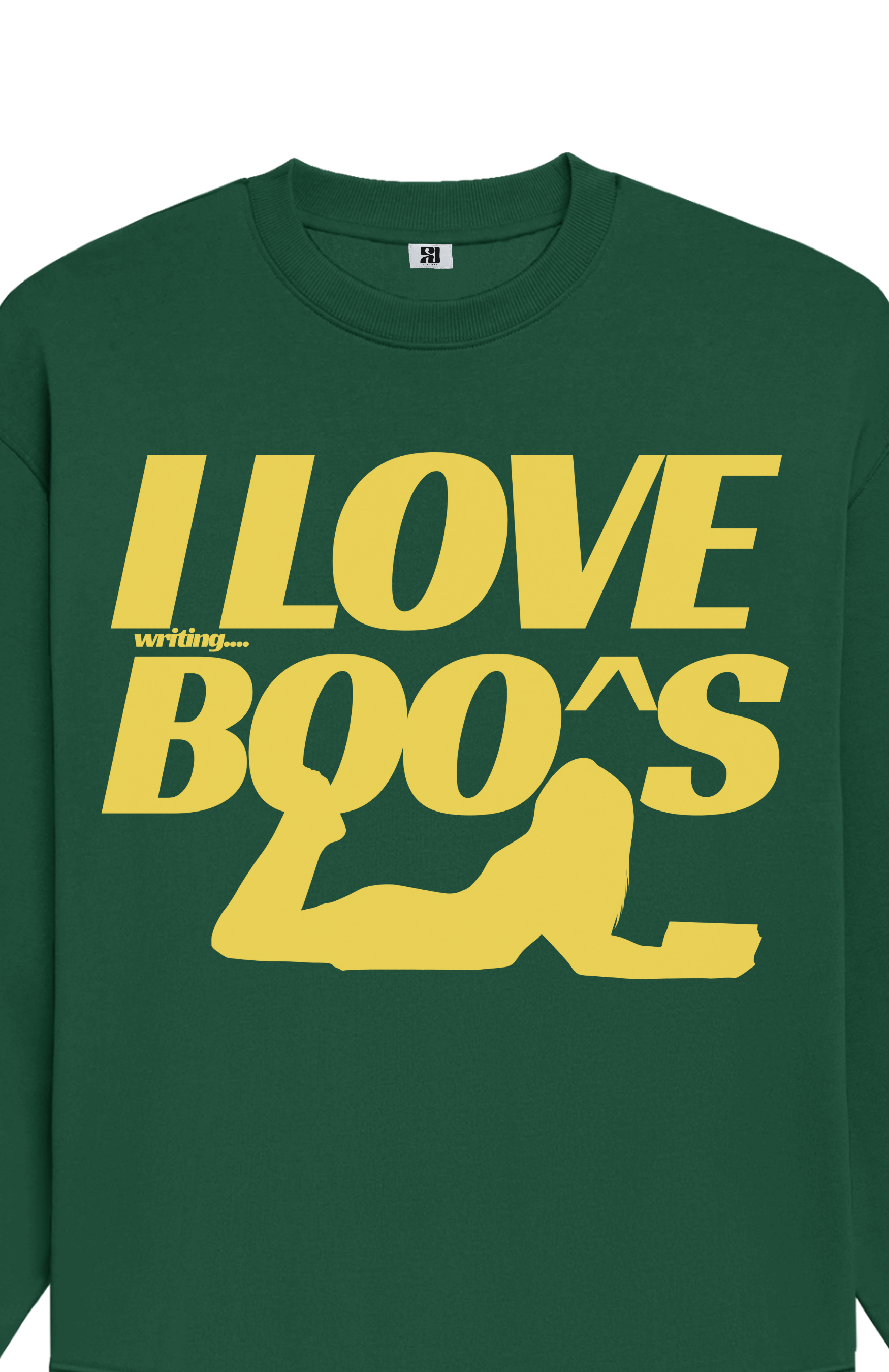 I Love Books — Oversized Sweatshirt