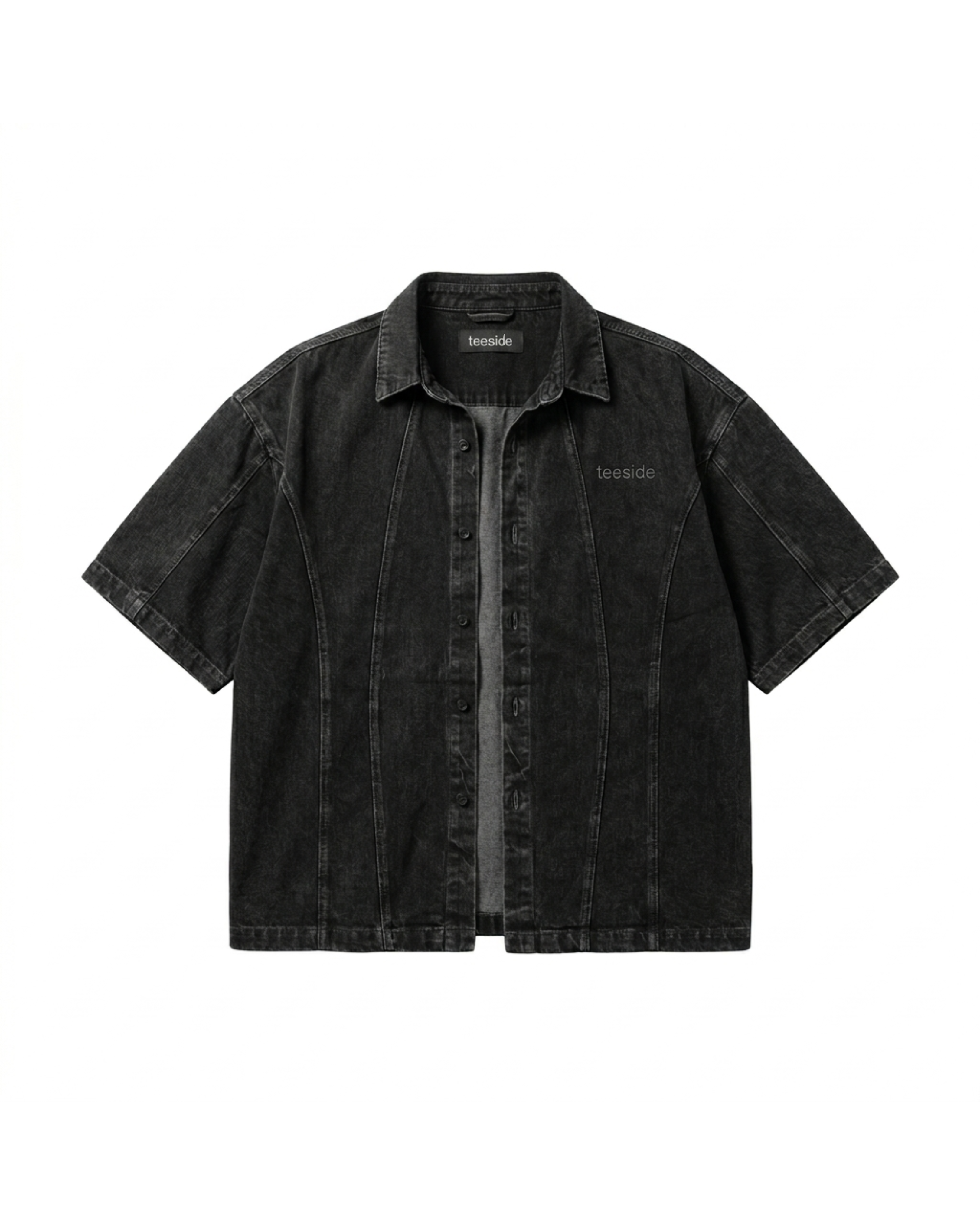 Panel Work Boxy Shirt