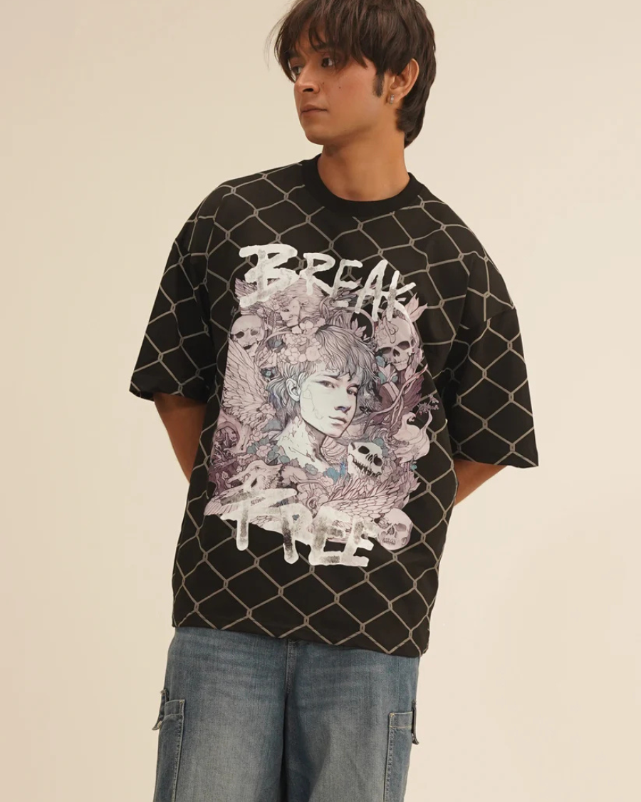 Break Free oversized T-shirt