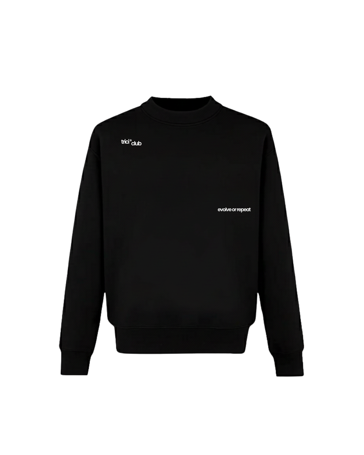 BASIC SWEATSHIRT IN BLACK
