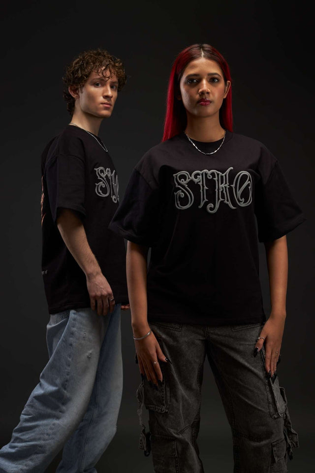 444 BLACK TEE