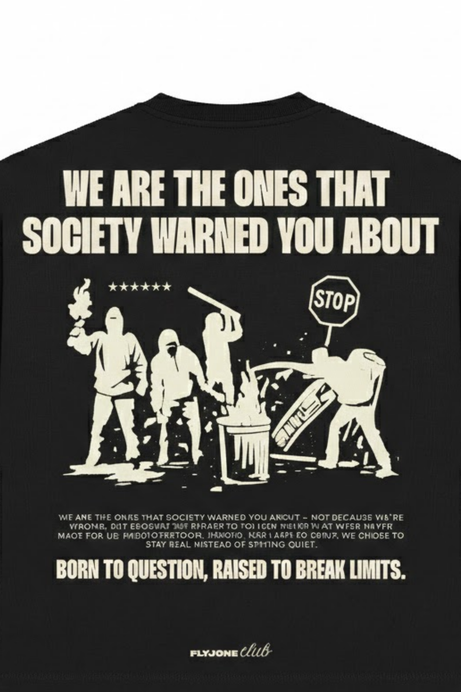 No Permission Oversized T-Shirt