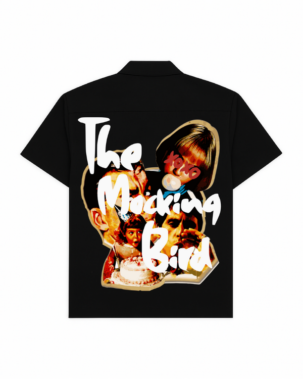 MOCKING BIRD BOXY FIT SHIRT