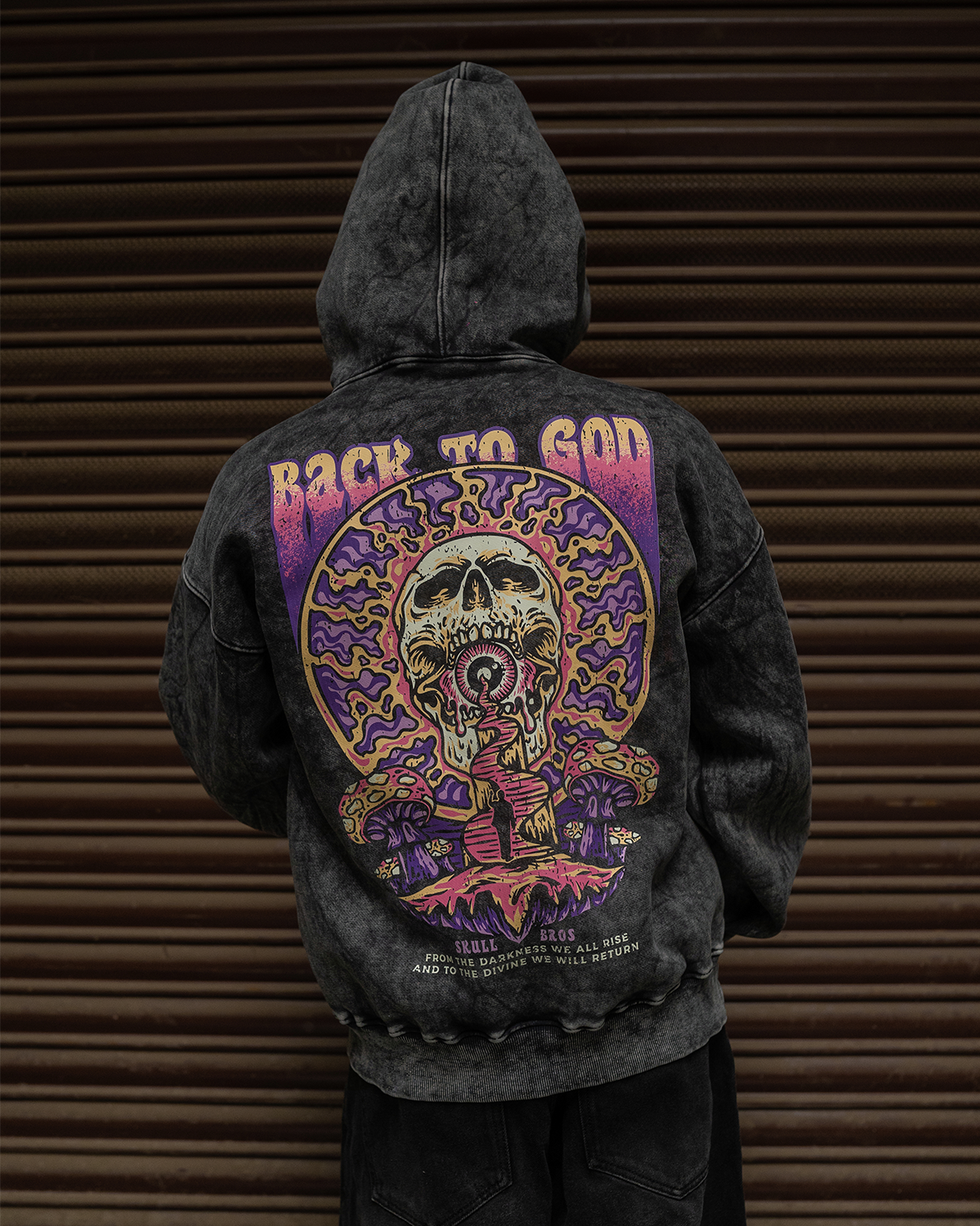 Back To God X Steel Burn Hoodie