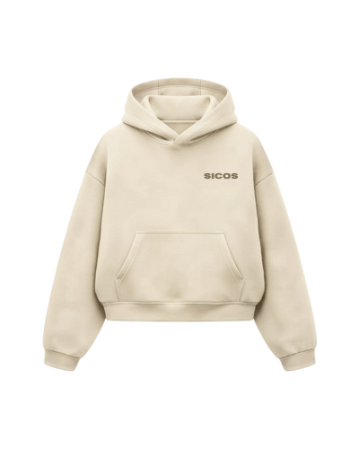 BEIGE BASIC HOODIE - COLD 001