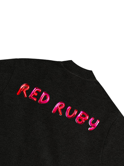 Red Ruby Nicky Oversized T-shirt