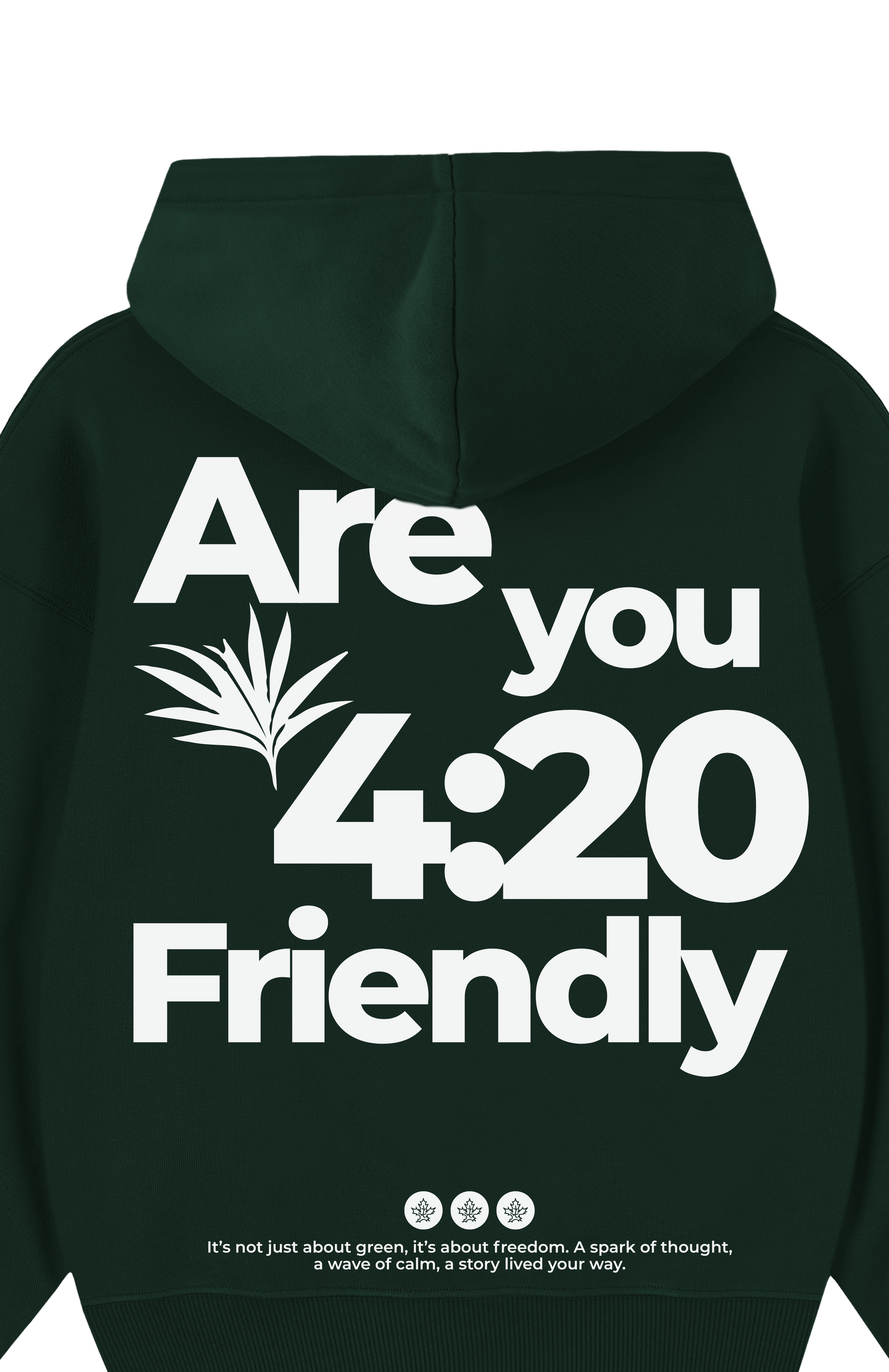 Green Life — Oversized Hoodie