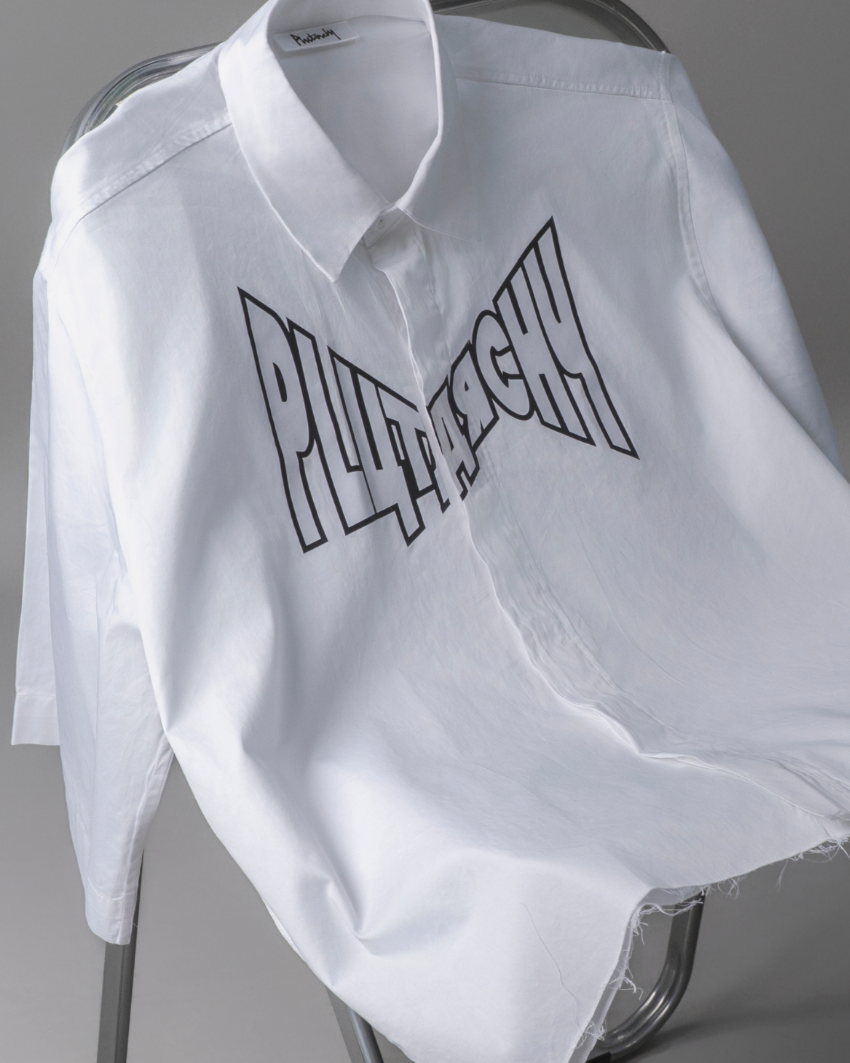 WHITE BRUTAL SHIRT