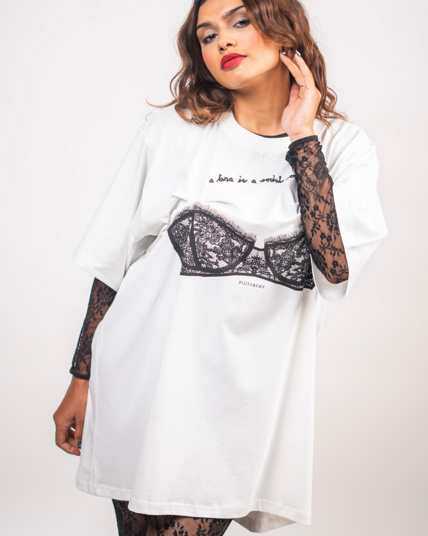 BURN YOUR BRA DRESS