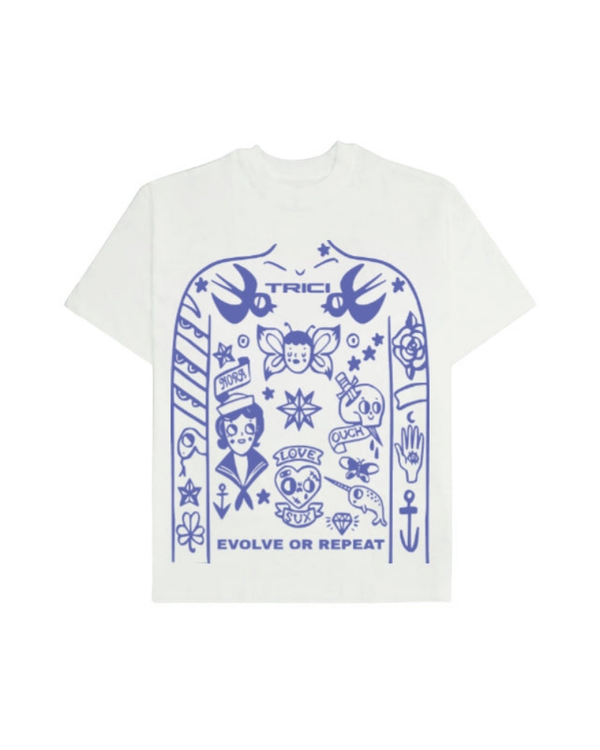 MYSTI T-SHIRT IN WHITE [UNISEX]
