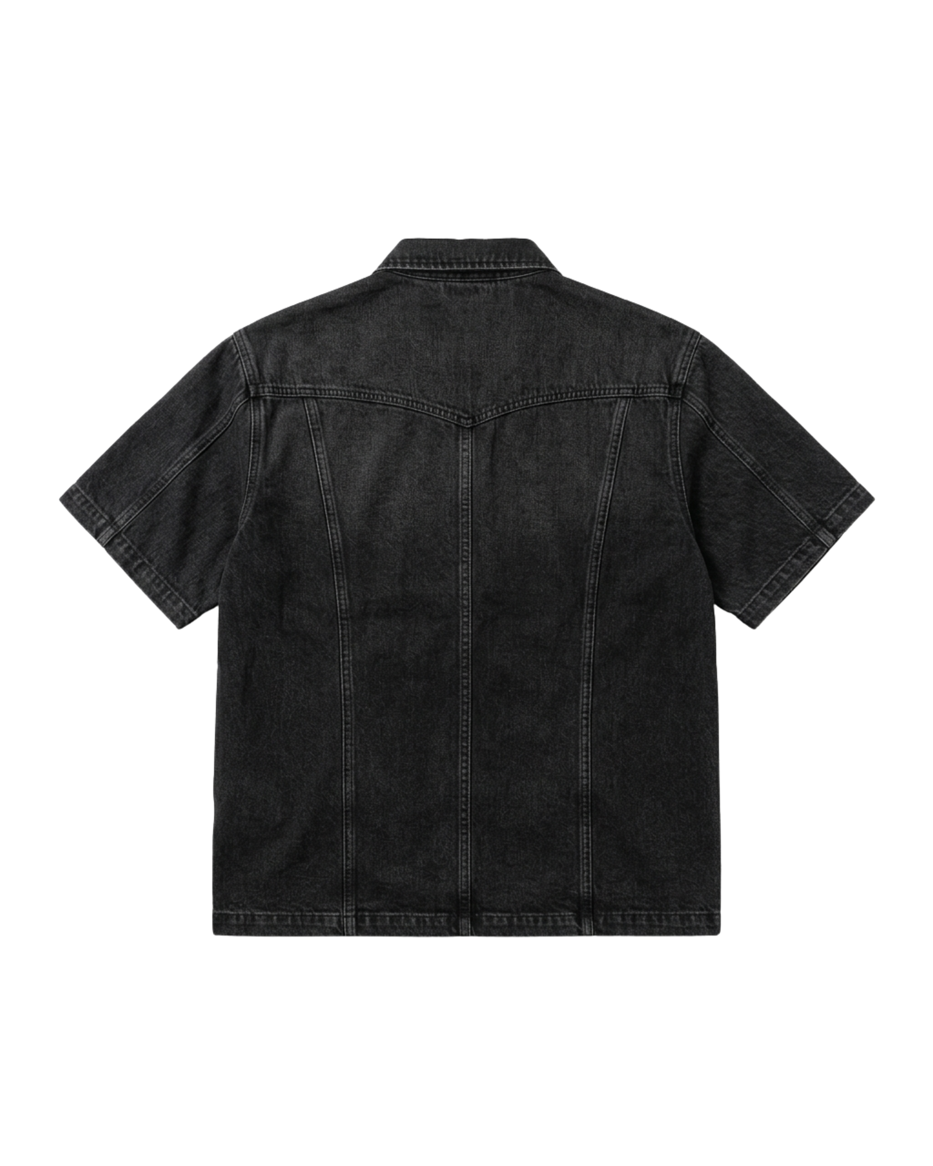 Panel Work Boxy Shirt
