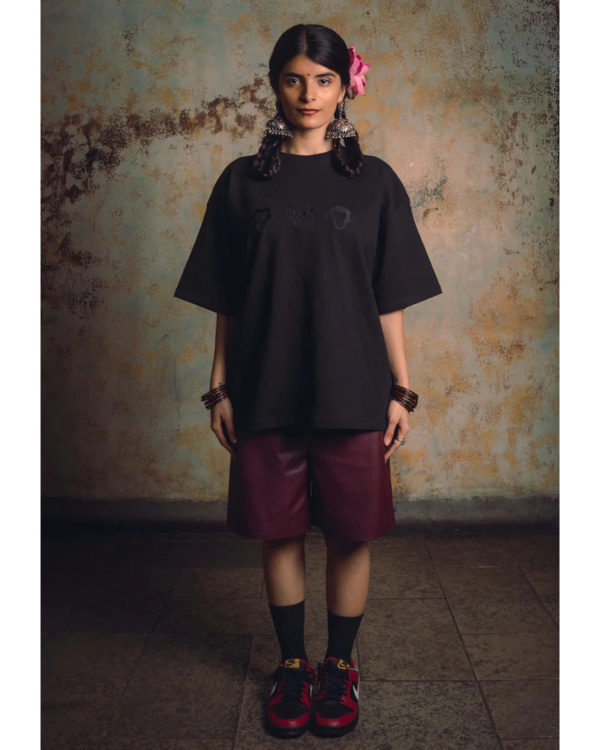 Unisex Monkey Tribe Black Tee