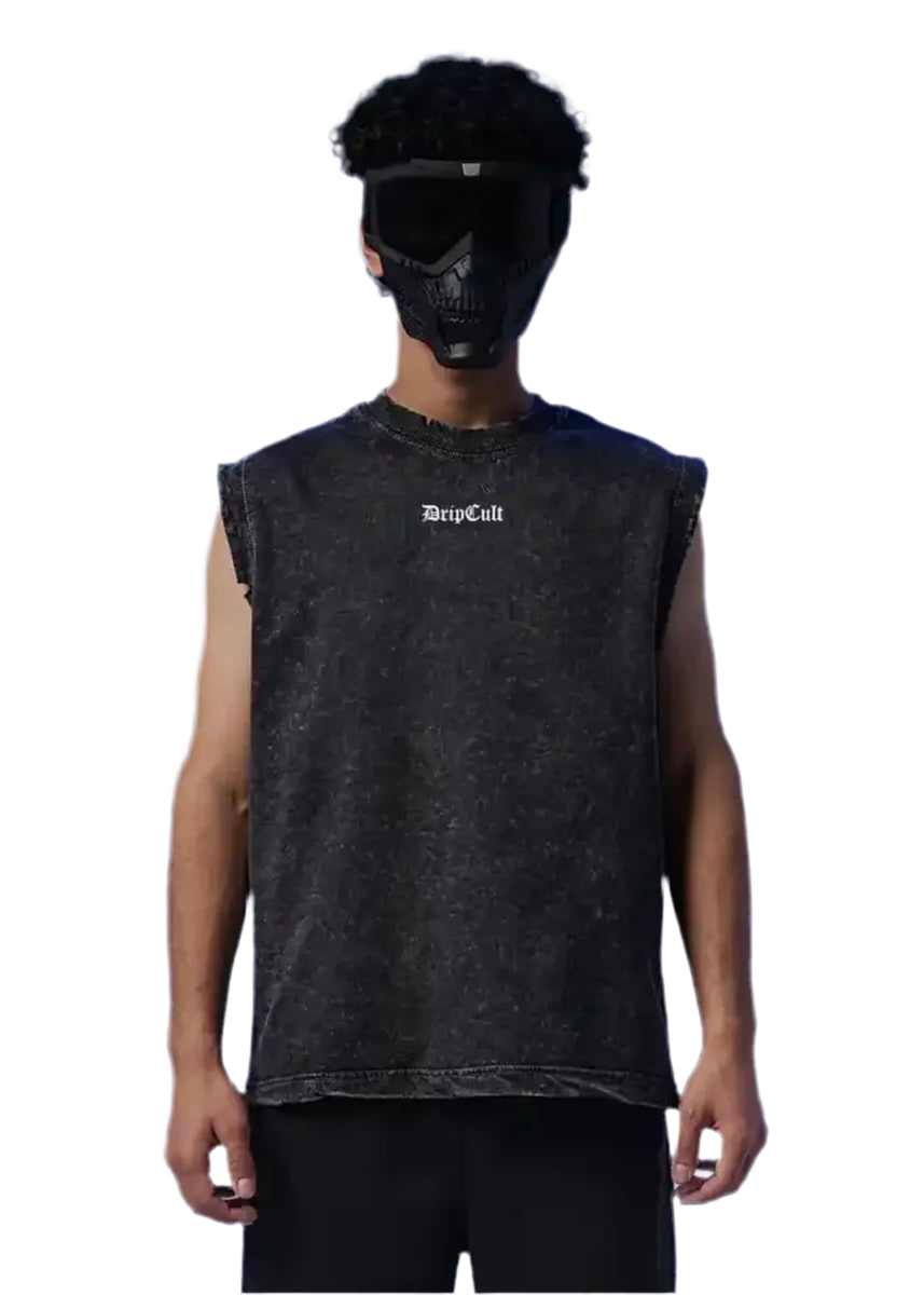 BLACK VINTAGE WASH