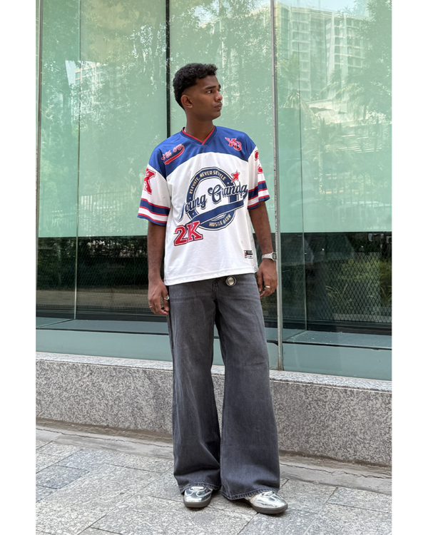 Y2K HUSTLE RUGBY JERSEY