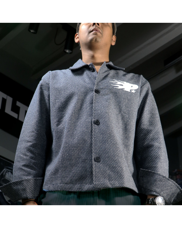 Exter Overshirt (Blue)