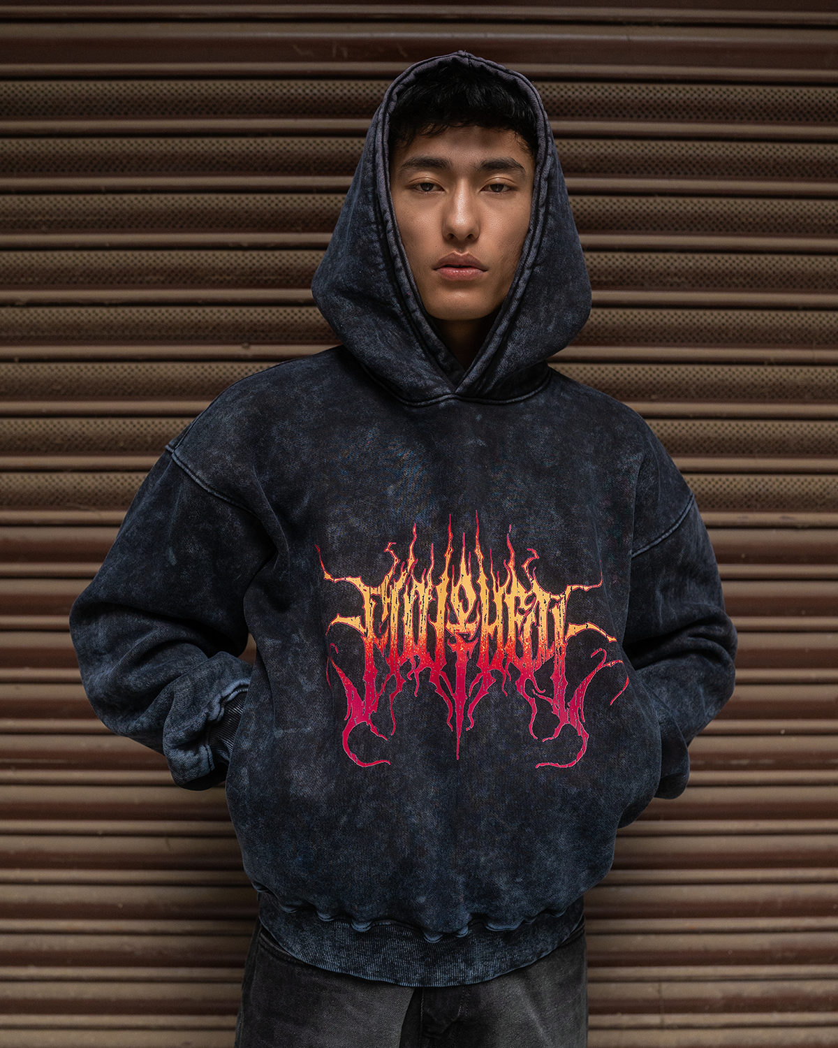 Full Of Hell X Dark Fade Hoodie