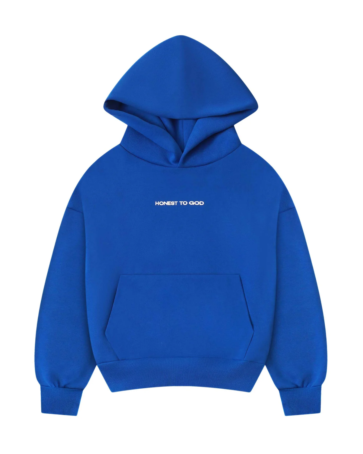Cobalt Blue Box Fit Hoodie
