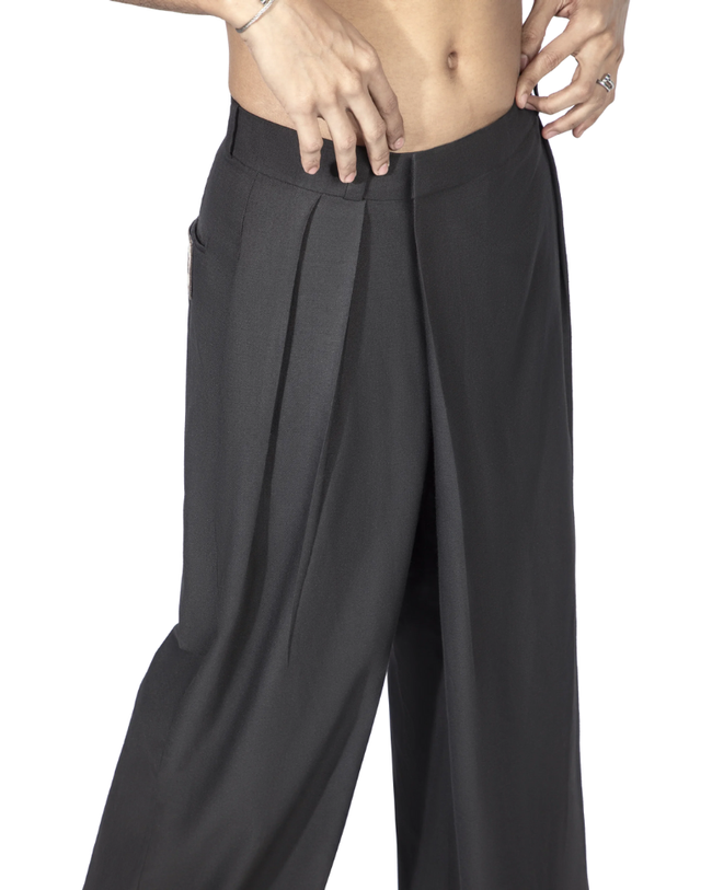 OFF BALANCE TROUSER / BLENDED