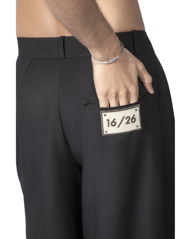 OFF BALANCE TROUSER / BLENDED