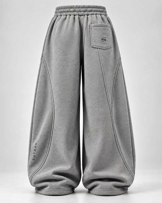 SUTRAK — WIDE FORM SWEATPANTS