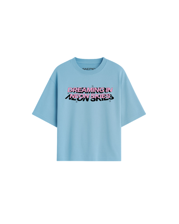 CLOUD 9 TSHIRT SKY BLUE