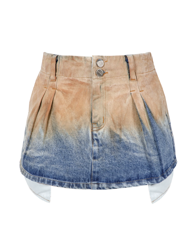 DIRTY SKIRT / DENIM