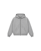 GREY BASIC ZIPPER - COLD 001