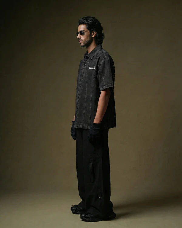 Panel Work Boxy Shirt
