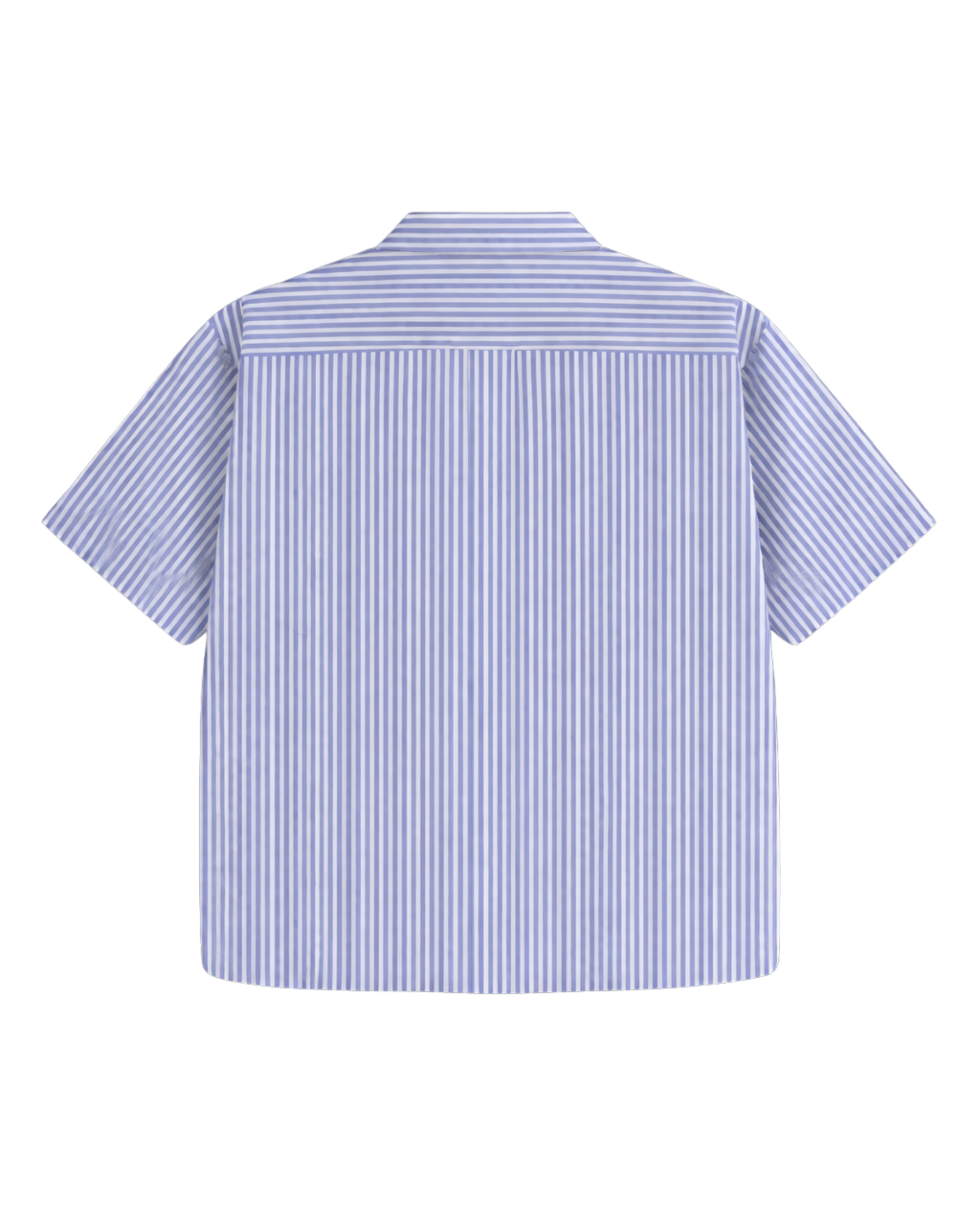 TFC BLUE BOXY STRIPPED SHIRT