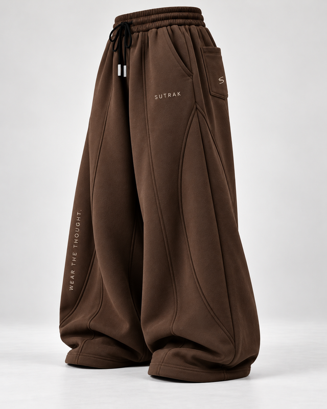 SUTRAK — WIDE FORM SWEATPANTS